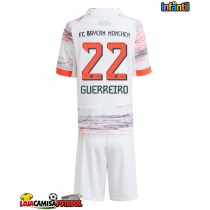 Camisa de Futebol Bayern Munich Raphael Guerreiro #22 Equipamento Secundário Infantil 2025-26 Manga Curta (+ Calças curtas)